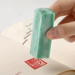 Custom Chinese Name Seal Stamp – Personalized Stone Chop with Tassel - Image 9